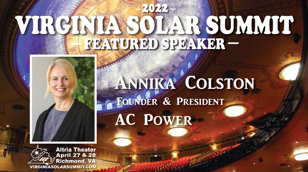 Virginia Solar Summit tweet media