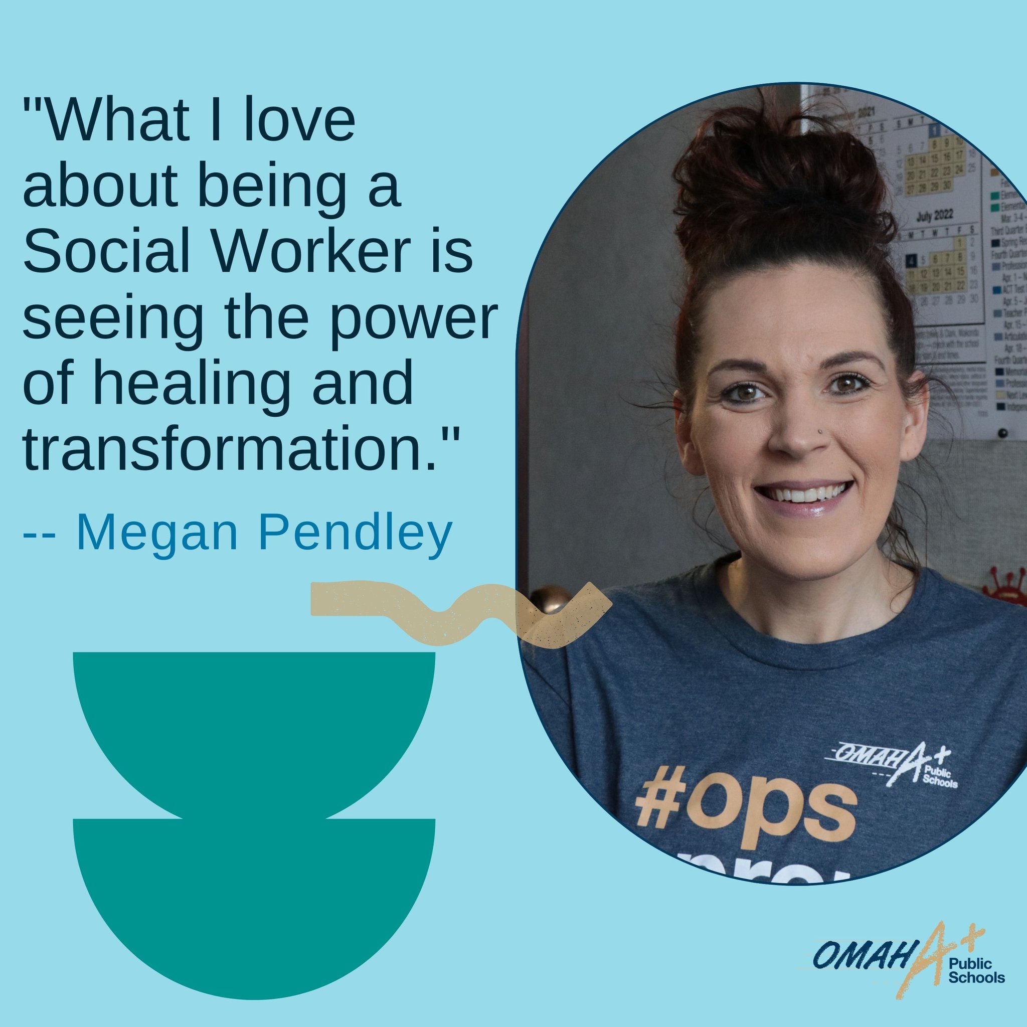 Omaha Public Schools on Twitter "Megan Pendly took on a new role this