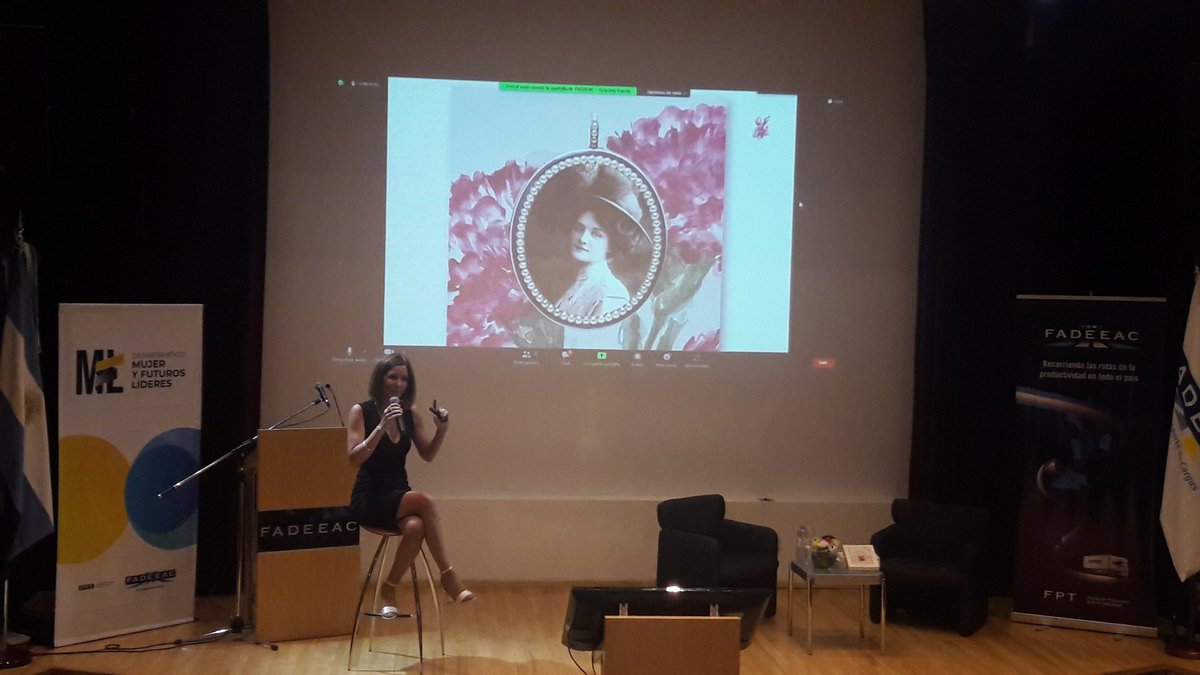 Diana Arias, escritora y periodista, brindó la charla "Aprender de la historia: Mujeres audaces", acerca de tres historias de amor de inmigrantes a través de las cartas como protagonistas. 

#FADEEAC #MujeresEnElTransporte