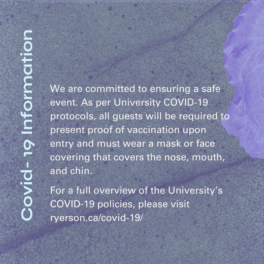 MassExodus's tweet photo. We are committed to ensuring a safe event. As per University guidelines, individuals who enter campus buildings are required to wear a mask &amp; show proof of full vaccination against COVID-19. For more info on Ryerson’s Vaccination and Masking Policy click https://t.co/DZEaOMMhlM https://t.co/BU7ok0wSni