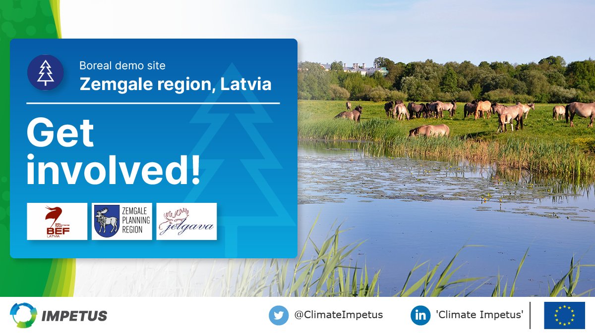 ClimateImpetus's tweet photo. If you're in Zemgale region #Latvia, help your community adapt to #ClimateChange! Share your knowledge, concerns &amp; ideas with our local partners in this #ClimateImpetus #survey: https://t.co/PUAQoN2ONp  @BEF_Latvia @Zemgale_LV @JelgavaLV #ClimateActionNow! 📢🌳🌍💧 https://t.co/O2ESNDl2bV