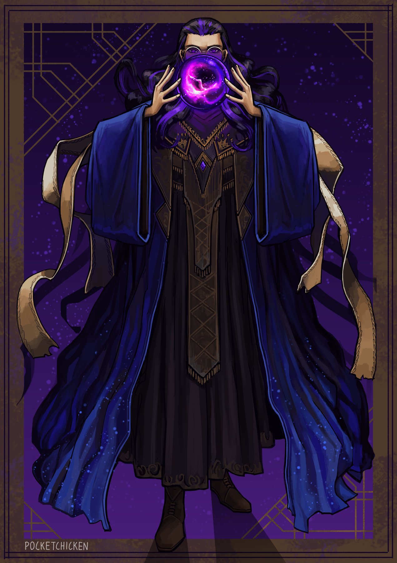 PocketChicken on Twitter "DnD character commission, The Sage https//t.co/UaSBqiB29T" / Twitter