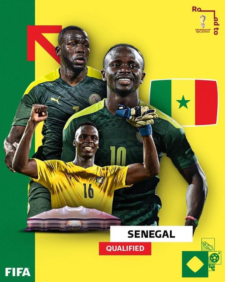tidotheplug's tweet photo. The African Champions are going to the world cup.
#qatar_2022⚽🏆 
#teranga_senegal https://t.co/4F8zCpPYSd