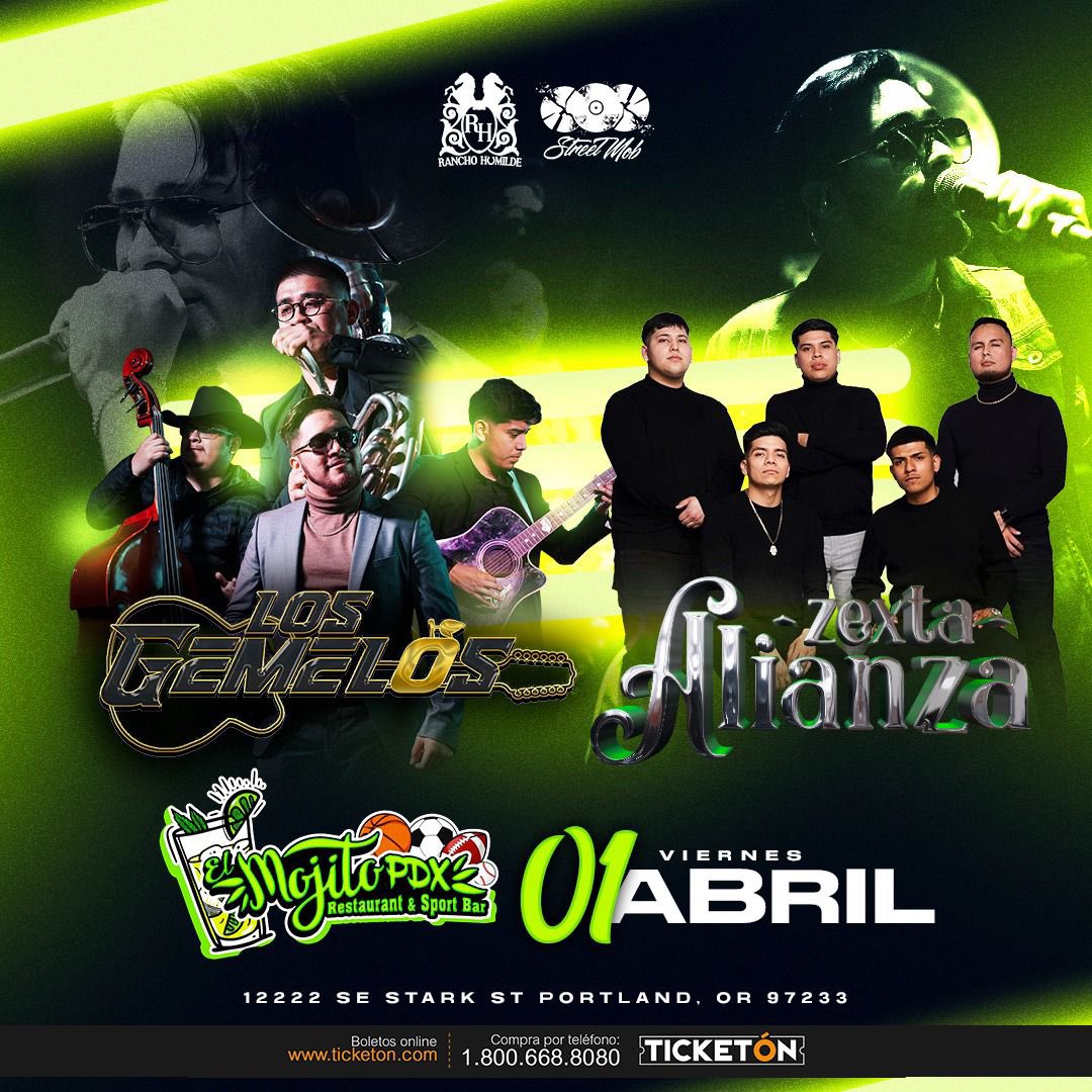 alexgmusicaa's tweet photo. Portland & Salem this Friday!!! Pull up pull up! ππΌπ₯π» #Zexta #Gemelos https://t.co/73XDyAYKkT