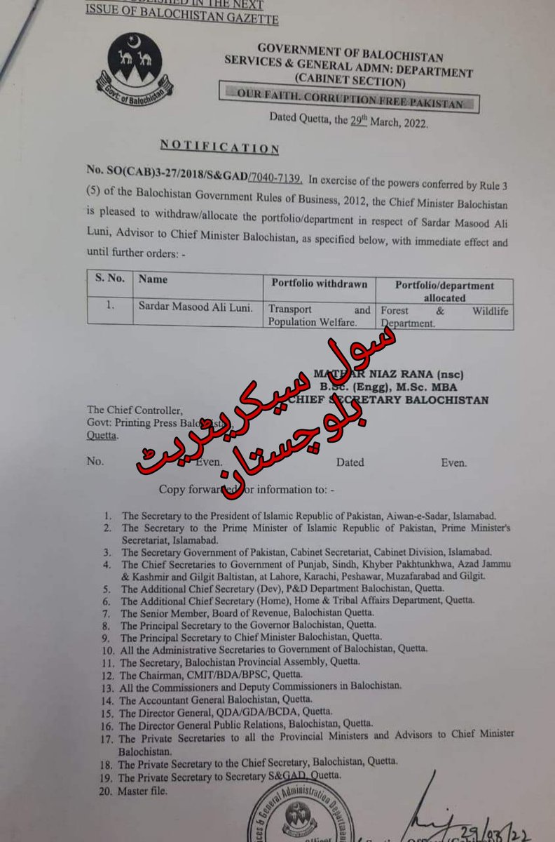 سول سیکریٹریٹ بلوچستان tweet media