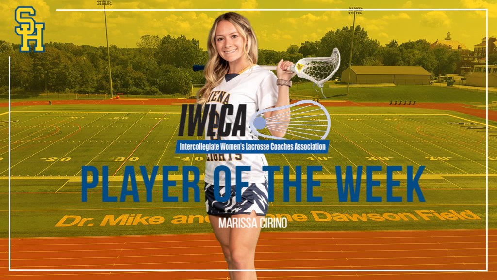 shusaints's tweet image. Marissa Cirino Named IWLCA Co-Offensive Player of the Week bit.ly/3wMDMsd