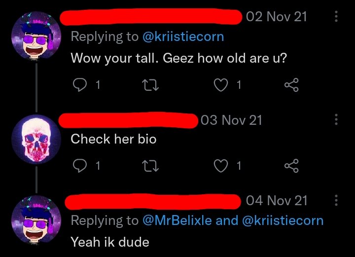 gaybeIIethorn's tweet photo. @kriistiecorn its very clear that u want everyone to think that those people is u https://t.co/c1bJ4cwPDA