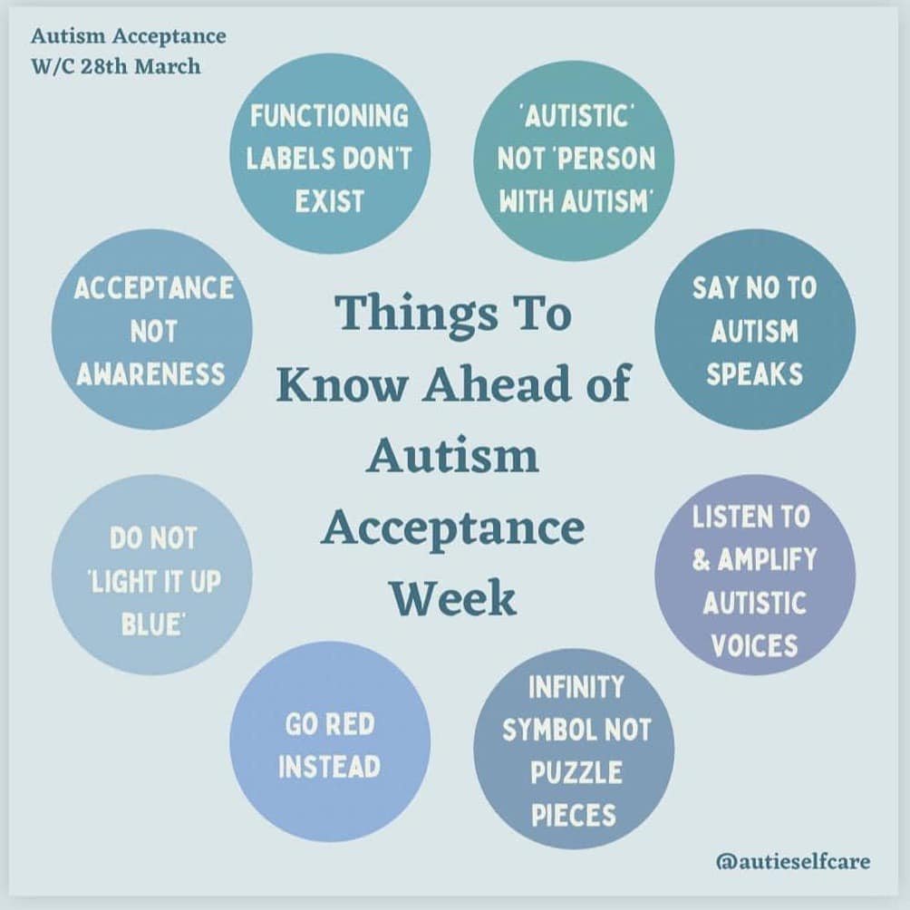 MCC_Diversity's tweet photo. Autism Acceptance Week is HAPPENING NOW! https://t.co/s3Wag6DRt9
