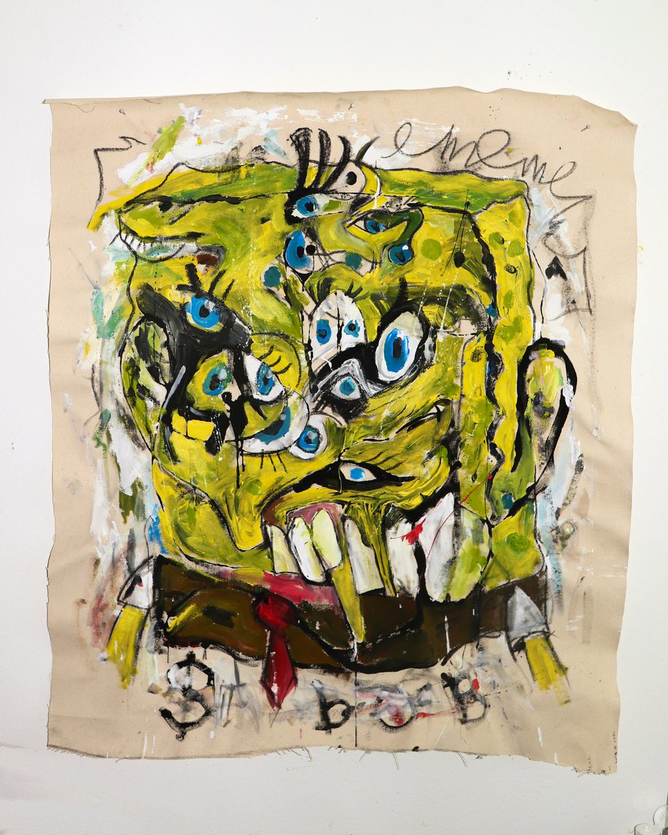 “I’m Ready” 
Acrylic on Canvas