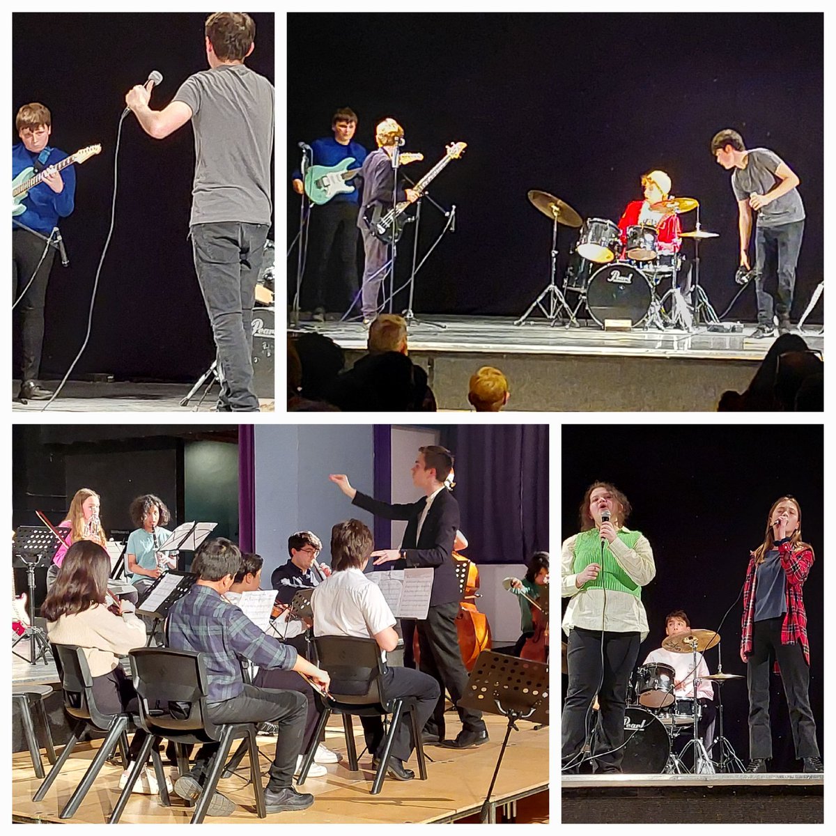Another evening, another show! Spring concert. What a talented lot we have 👏 👏 👏  <a href="/ChiswickSchool/">Chiswick School</a> @ChiswickYear7 <a href="/EllenerLaura/">Laura Ellener</a> <a href="/chiswickbuzz/">chiswickbuzz.net</a> @HounslowMusic <a href="/KariEmmett/">Karen Emmett</a> #inspirecreateshare #ambitiousandproud
