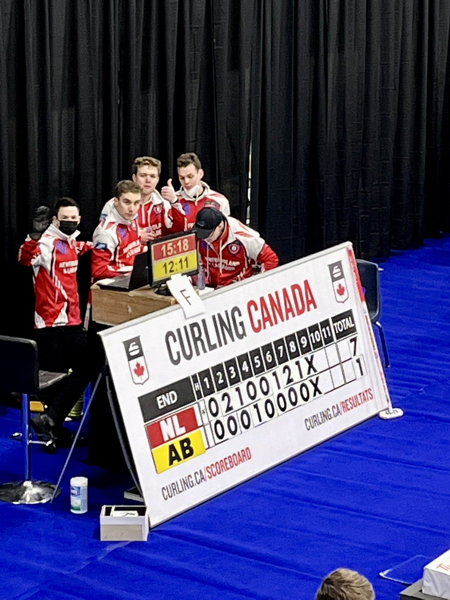 Team_NYoung's tweet image. Got another one in the win column!!  Great game against Team Alberta!!  Next up is Team Ontario2 in the morning!! Let’s go!! 🤙🏻🥌 #CJCC2022