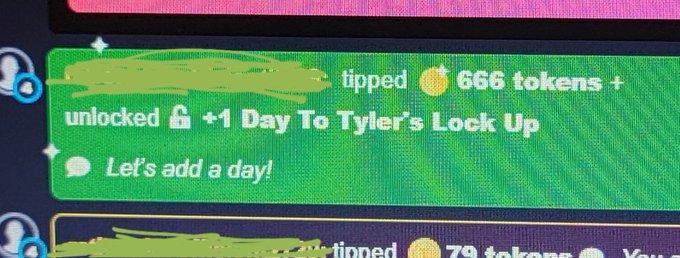 Just started streaming and someone has already added a day @tylerdallas_69  #chastity #lockedcock  https://t<a href="/tag/chastity"class="tags"><span>#chastity</span></a><a href="/tag/lockedcock"class="tags"><span>#lockedcock</span></a>