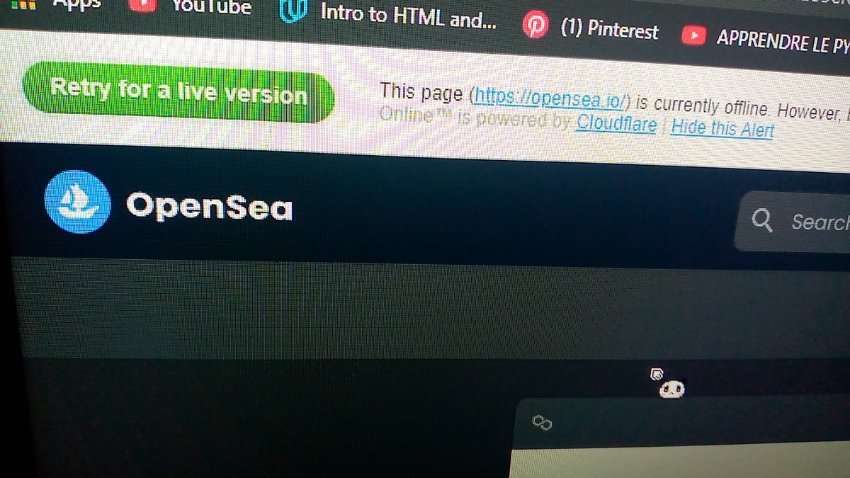 Coma_Cluster's tweet photo. Is it just me or there is a problem in opensea?
#comacluster #opensea #OpenSeaNFT https://t.co/eKwyWgRFXM