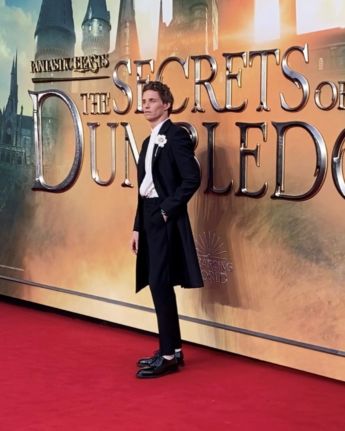 Eddie Redmayne returns as creature-loving hero, Newt Scamander! #SecretsOfDumbledore