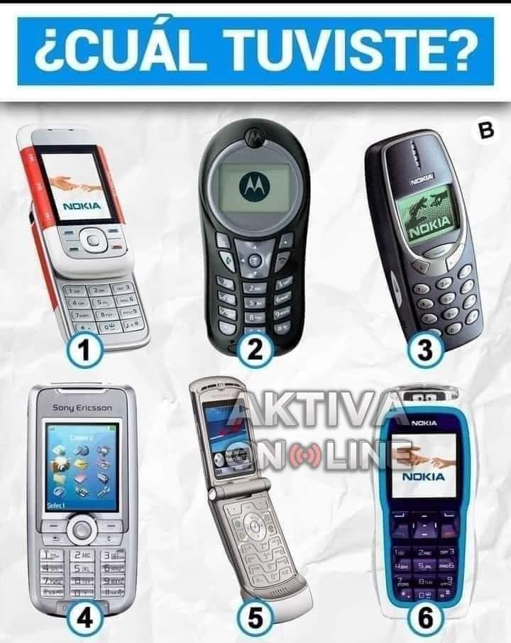AktivaOnLine's tweet photo. ¿Tú también tuviste alguno de estos teléfonos celulares?
#RecuerdoAktivo #AktivaOnline https://t.co/ggFqIybuVO