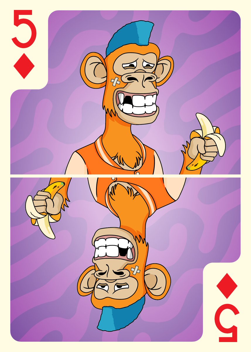 RoyalFlushApeC's tweet photo. Card of the Day #5158 🍌
https://t.co/QnznHTvRym

#NFT #NFTs #NFTCommunity #NFTCollection #Apes https://t.co/FRL9G16gkj