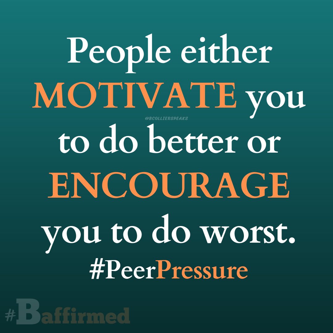 Pushing You to Your Best or The Pall Bearer to Your Worst‼️
#Baffirmed