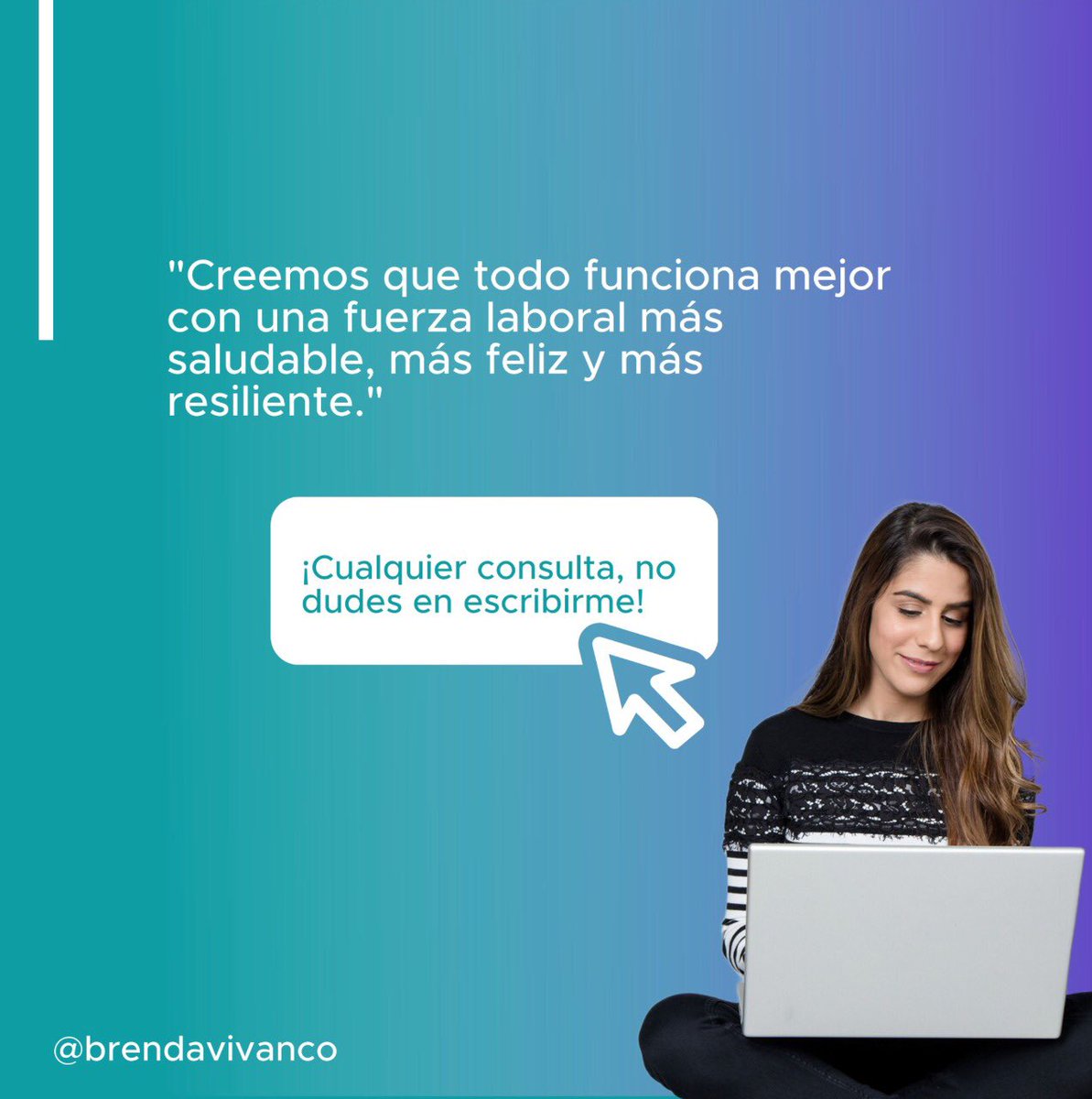 BrenVivanco's tweet photo. ¿Alguna vez te has preguntado cómo cuidar del bienestar integral de TODO tu equipo?🤔

Enamórate de LIFE conmigo, un software basado en un ecosistema de bienestar con experiencias virtuales y presenciales enfocados en 5 pilares: 
📌 Relax
📌 Move
📌 Eat
📌 Play
📌 Prosper https://t.co/HIOGBP30D3