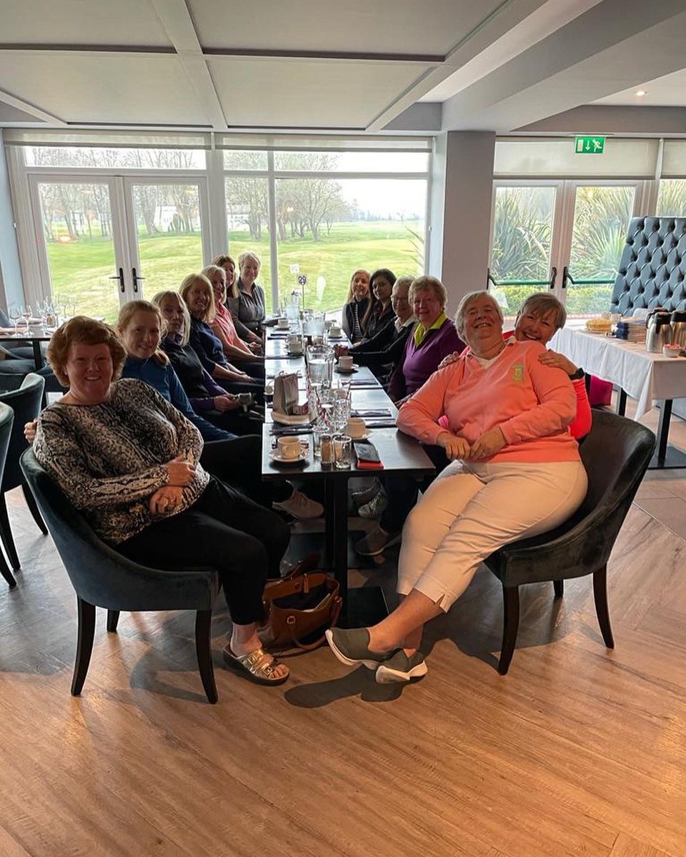 Congratulations to Lady Captain Jan on a fabulous year @formbyhall It was a really special day today for all the ladies to celebrate with you and enjoy good golf 🏌️‍♀️and great food 🍰