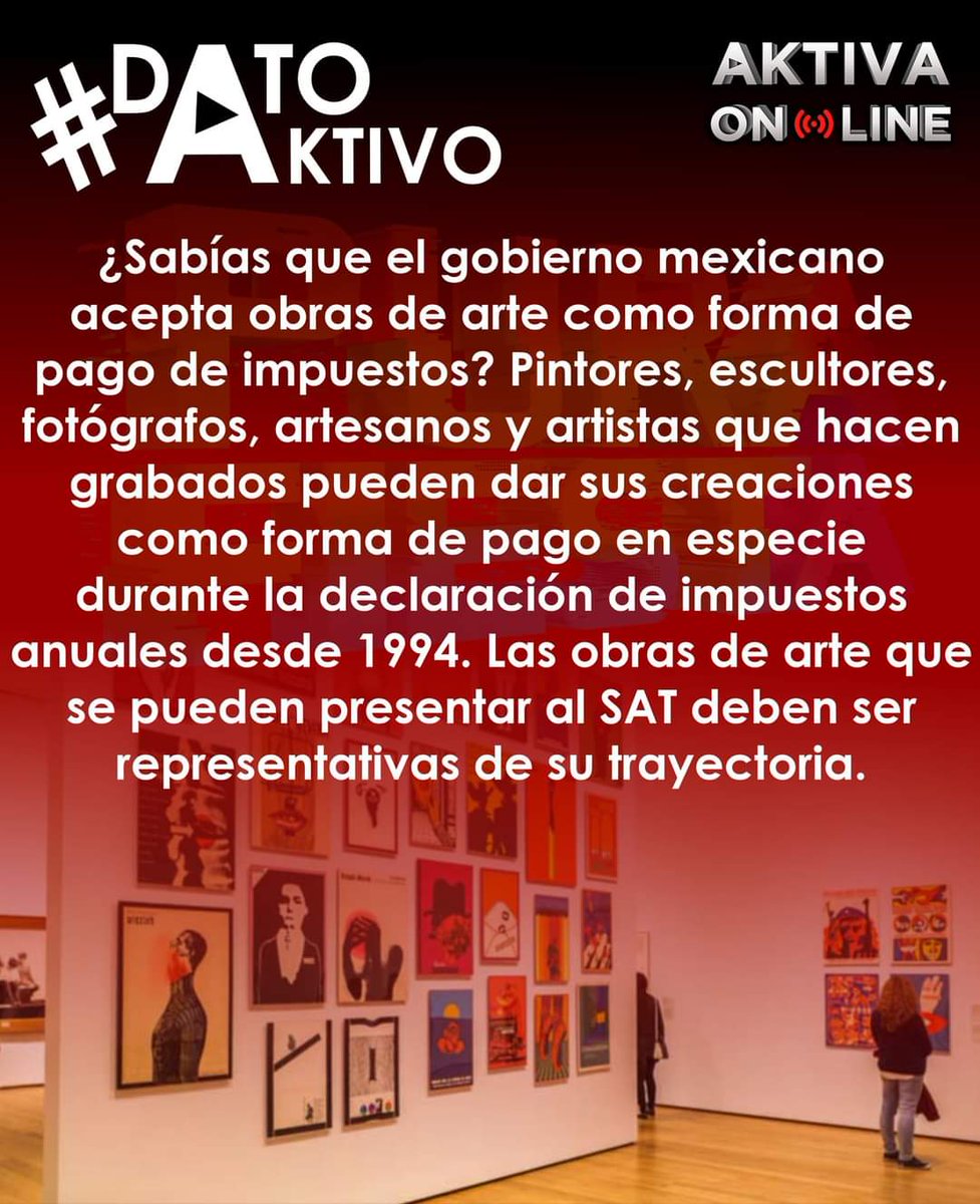 AktivaOnLine's tweet photo. ¿Lo sabías?
#DatoAktivo #AktivaOnline https://t.co/dSwdu91jyu