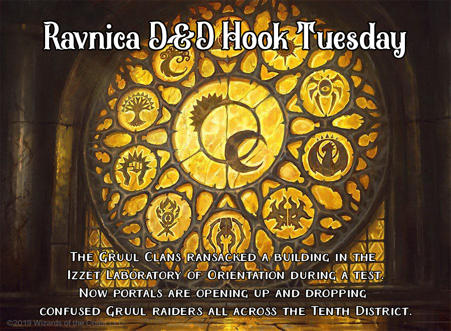 VeilsEdgeGames's tweet photo. Tuesday Ravnica #dndhook https://t.co/QPrVXmoVvT
