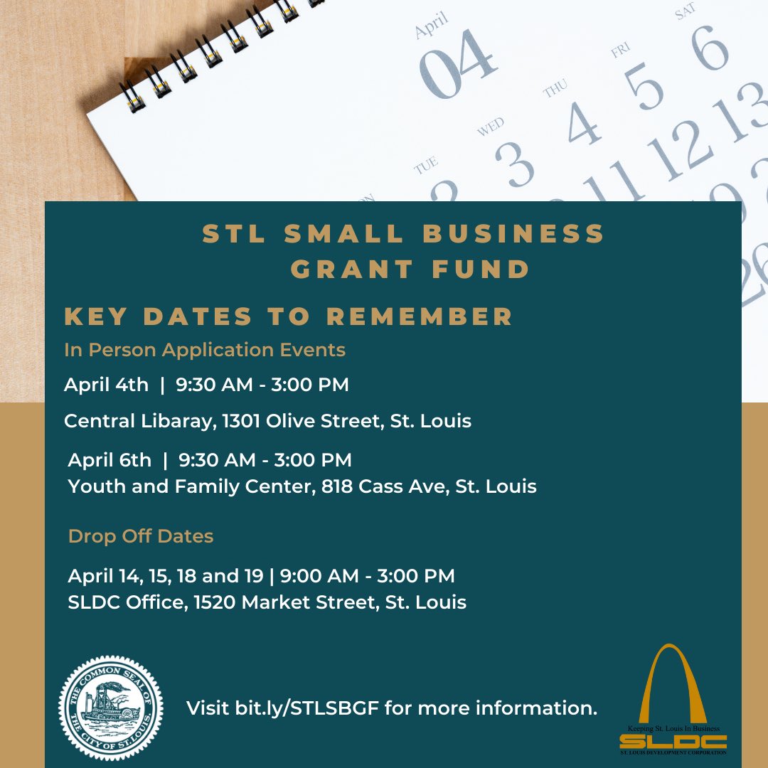 stlmayor47's tweet photo. Small businesses create jobs and strengthen our neighborhoods. With funding from the #AmericanRescuePlan, @SLDCmo’s STL Small Business Grant Fund will help get support to the local businesses that need it most.

Read more about how to apply and key dates: https://t.co/pRMxa4YaDv https://t.co/DCPBfMkfVT