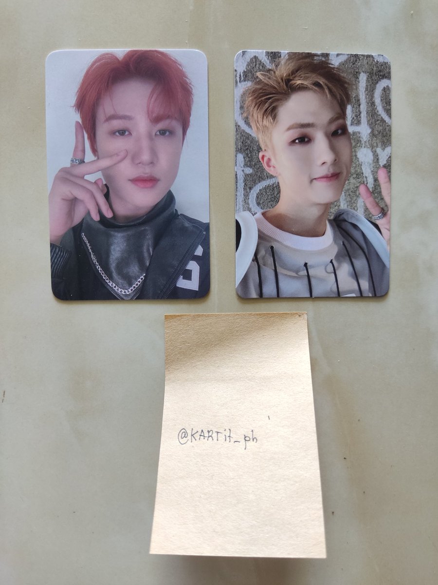KARTit_ph's tweet photo. WTS / LFB #onKART
P1Harmony Break Out PC's
Jiung - ₱260
Jeongseob POB - ₱200
✅ Onhand and Ready to Ship
DOP: 3 days upon Mine
DOO: til OOS
Reply Mine or DM to Avail https://t.co/P6HlF2RFoo