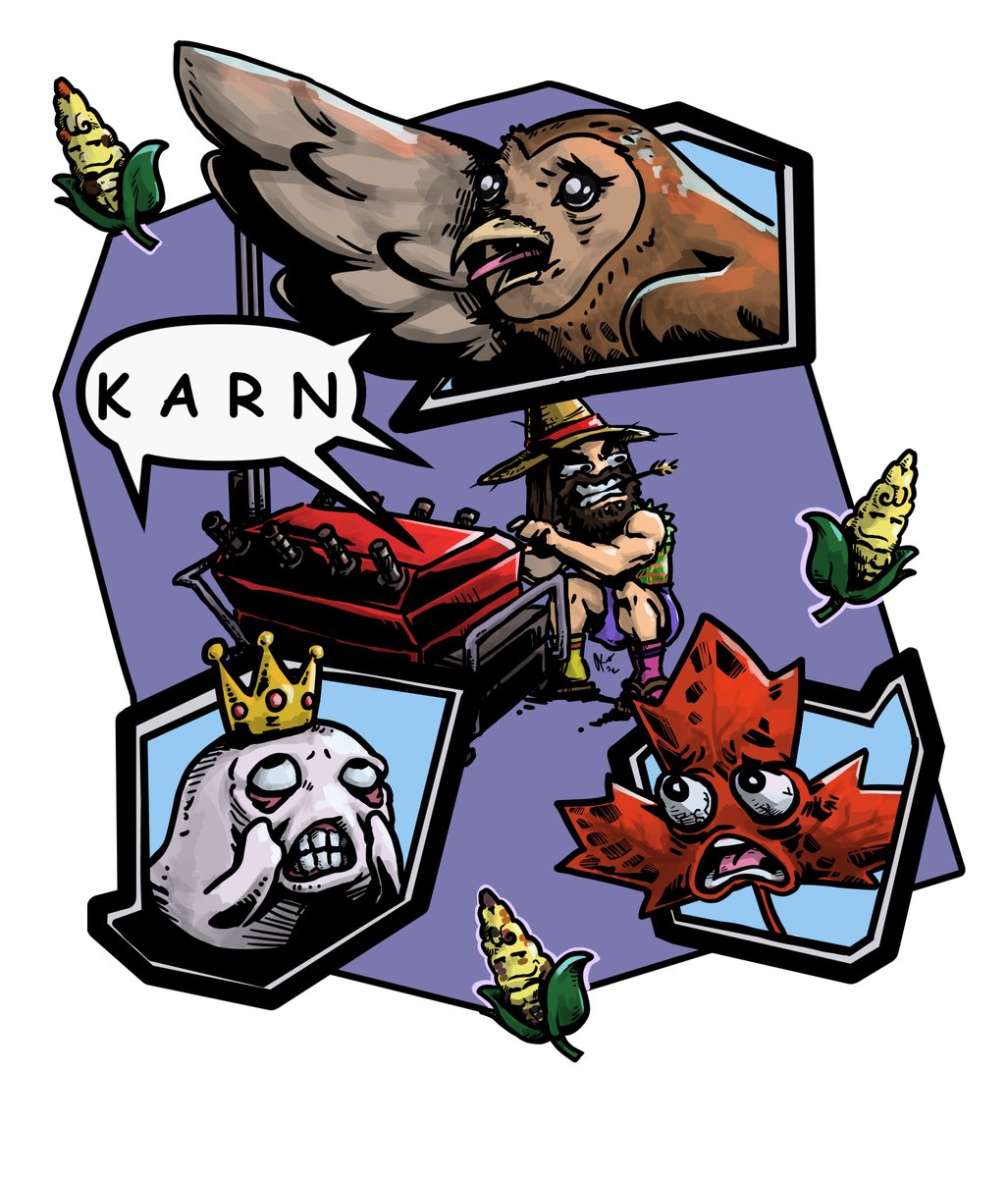 Odomk_'s tweet image. Finished a 75k Small Illustration today for @brodobaggns @noctournowl @gregorioxfranco and @SpookySkylord When these dudes play DBD, it's just a barrel of laughs man. It may make sense, but this is one of my all time faves.