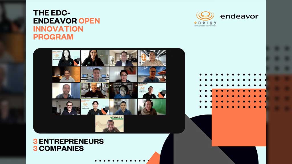 lopezlinkph's tweet photo. EDC and Endeavor Philippines select three companies for its joint Open Innovation Program https://t.co/KWRI1f92GP
#EDC #EnergyDevelopmentCorporation #EndeavorPH #innovationprogram #renewableenergy https://t.co/RUyrJJjnXu