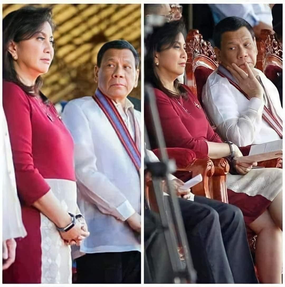 MrWinwineklabu's tweet photo. Guys ano kaya ang nasa isip ni Pres.Duterte habang tinitingnan si VP Leni Robredo? https://t.co/Or7drM9jq9
