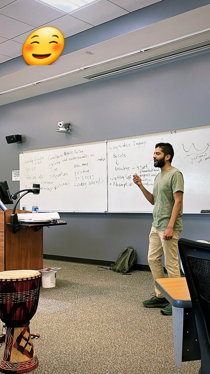 I did a guest lecture today at one of the few higher Ed institutions that focus on humanistic psychology, Univ. of West Georgia, about music, consciousness, and psychology. Lot of fun!