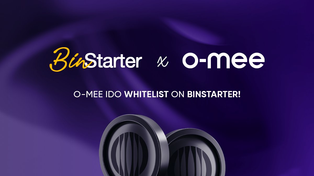 🥳 Whitelist and Gleam for <a href="/omeeio/">o-mee Community | Official</a> IDO Is Open!

🗓 Whitelist: March 30th - April 20th, UTC 16:00
🗓 Gleam:  March 30th- April 21st, UTC 12:00

Whitelist Details Here ( $BSR Staking Required ): binstarter.medium.com/o-mee-ido-whit…

Gleam (No $BSR Required): gleam.io/AGQom/binstart…