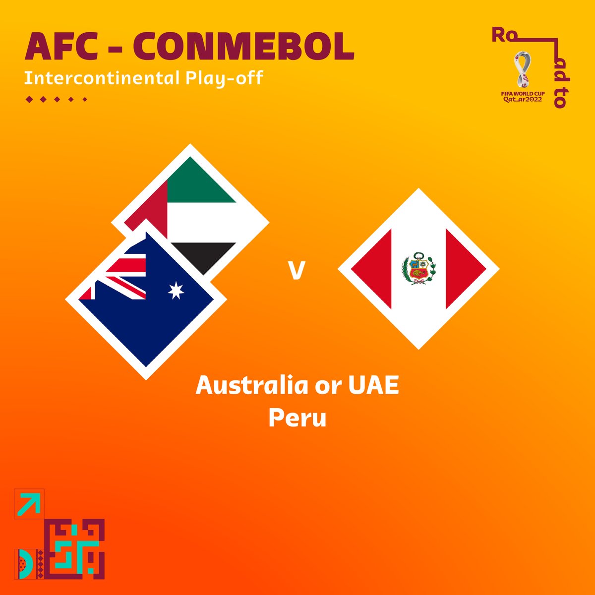 Fifa World Cup The Winner Of Uae Australia Will Meet Peru In The Afc Conmebol Intercontinental Play Off In June Wcq Worldcup Conmebol Theafcdotcom T Co Mfuhre469z Twitter