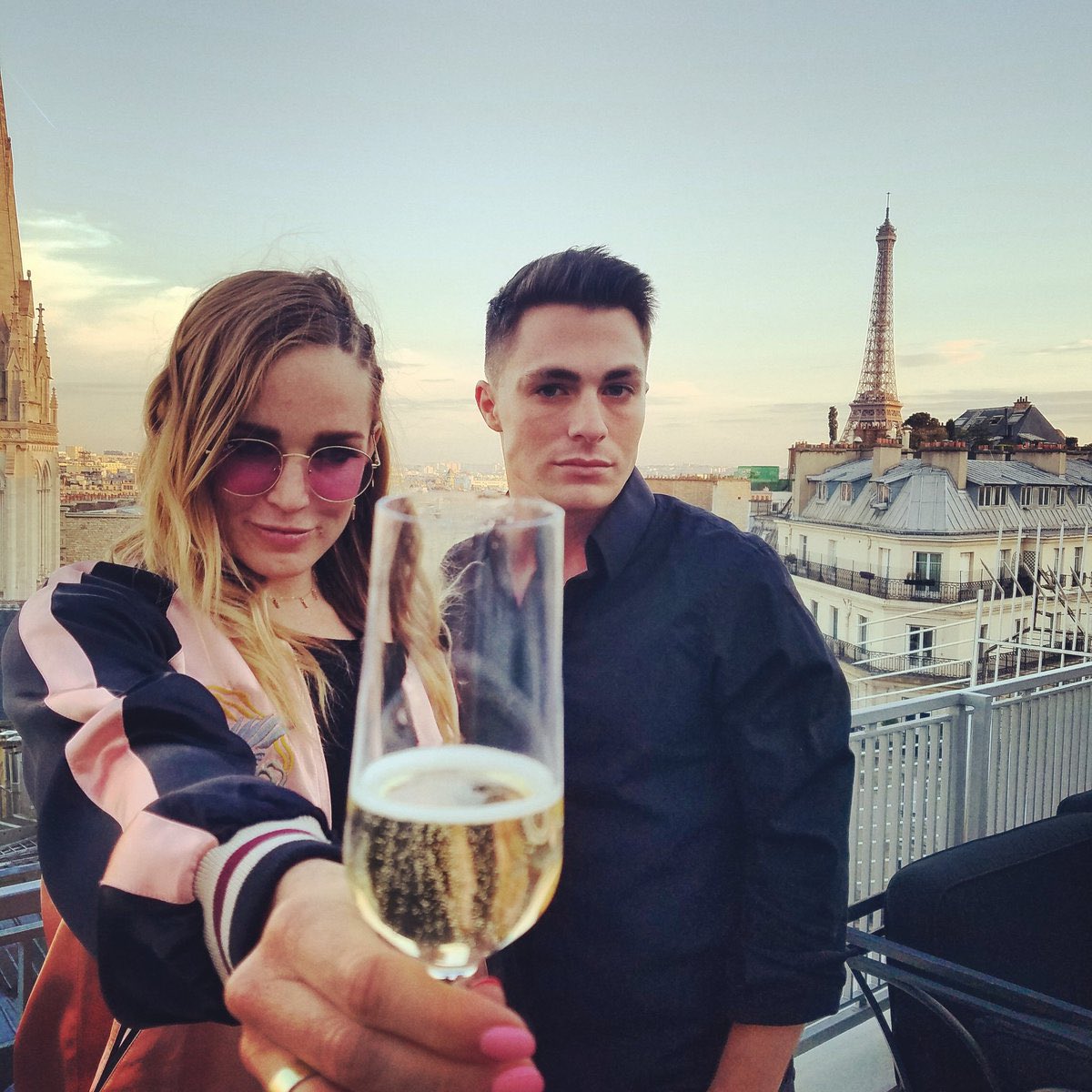 When <a href="/CaptianHotPants/">𝕊𝕒𝕣𝕒 𝕃𝕒𝕟𝕔𝕖</a> and I got to relax on vacation from having to save the city and time