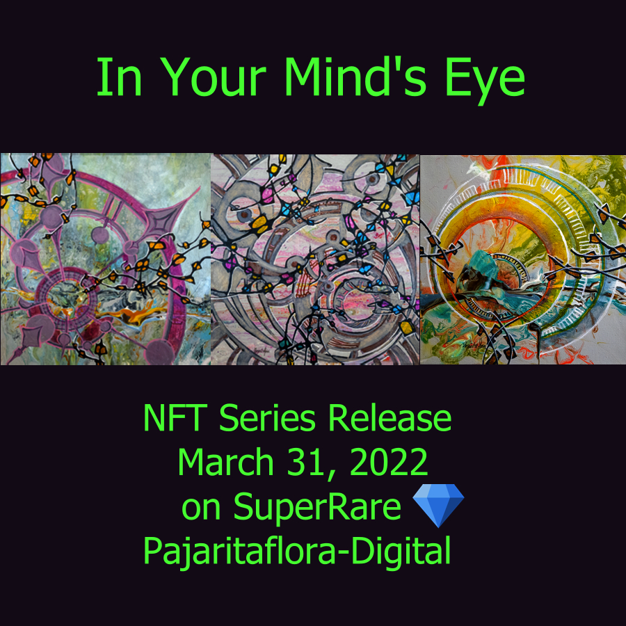 Maryannead's tweet photo. Art to guide you to your mindโs eye. They are layered with a dose of psychedelics, fluid freedom, a mandala and nuerographics to keep you engaged. Allow your spirit to get drawn in.
#vision #cryptoart #meditation #innerguide #artandlove https://t.co/Lvjfy6ZEud