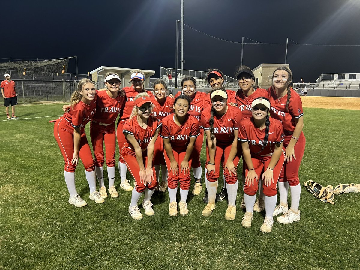 Travis High School Softball (@travis_softball) on Twitter photo HUGE WIN 14-4 against Ridge Point tonight! Your Tigers improve to 7-0 to close out round 1 of district play. If you play for each other you win together. So proud of this group! 🐯🥎❤️ <a href="/THS_Tigers/">Travis High School</a> HUGE WIN 14-4 against Ridge Point tonight! Your Tigers improve to 7-0 to close out round 1 of district play. If you play for each other you win together. So proud of this group! 🐯🥎❤️ <a href="/THS_Tigers/">Travis High School</a>