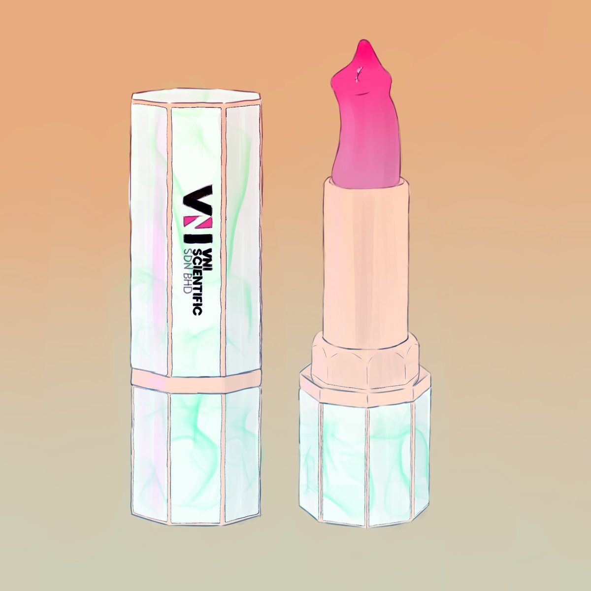 STRAW93739947's tweet photo. Completely regular lipstick https://t.co/p7A02Oygkk