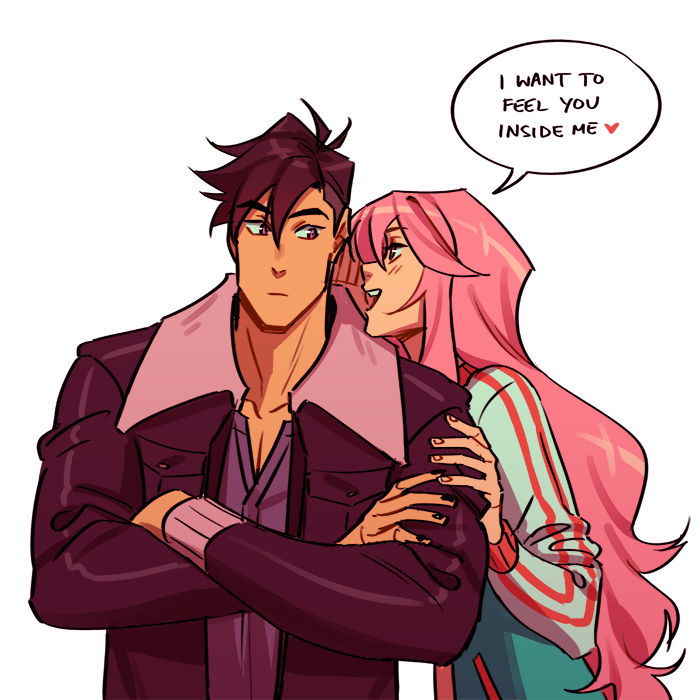 「someone pls teach them how to flirt 」|diana🩷のイラスト