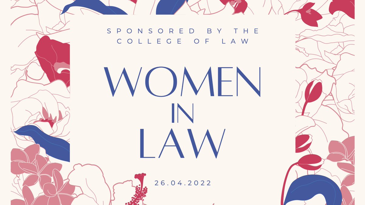 The RMIT Law Students’ Society are excited to invite you to the 2022 Women in Law evening, proudly sponsored by the <a href="/collawaust/">collawaust</a>. This year’s event will be held in the Level 2 room at the Oxford Scholar Hotel on 26th of April from 6PM – 8PM.

For more info: fb.me/e/1t7zu5NYa