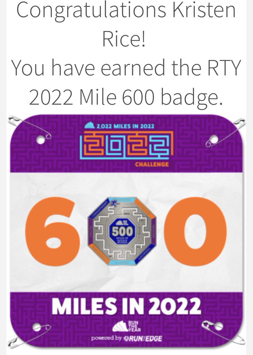 #runtheyear ⁦@RunTheEdge⁩ #2022challenge