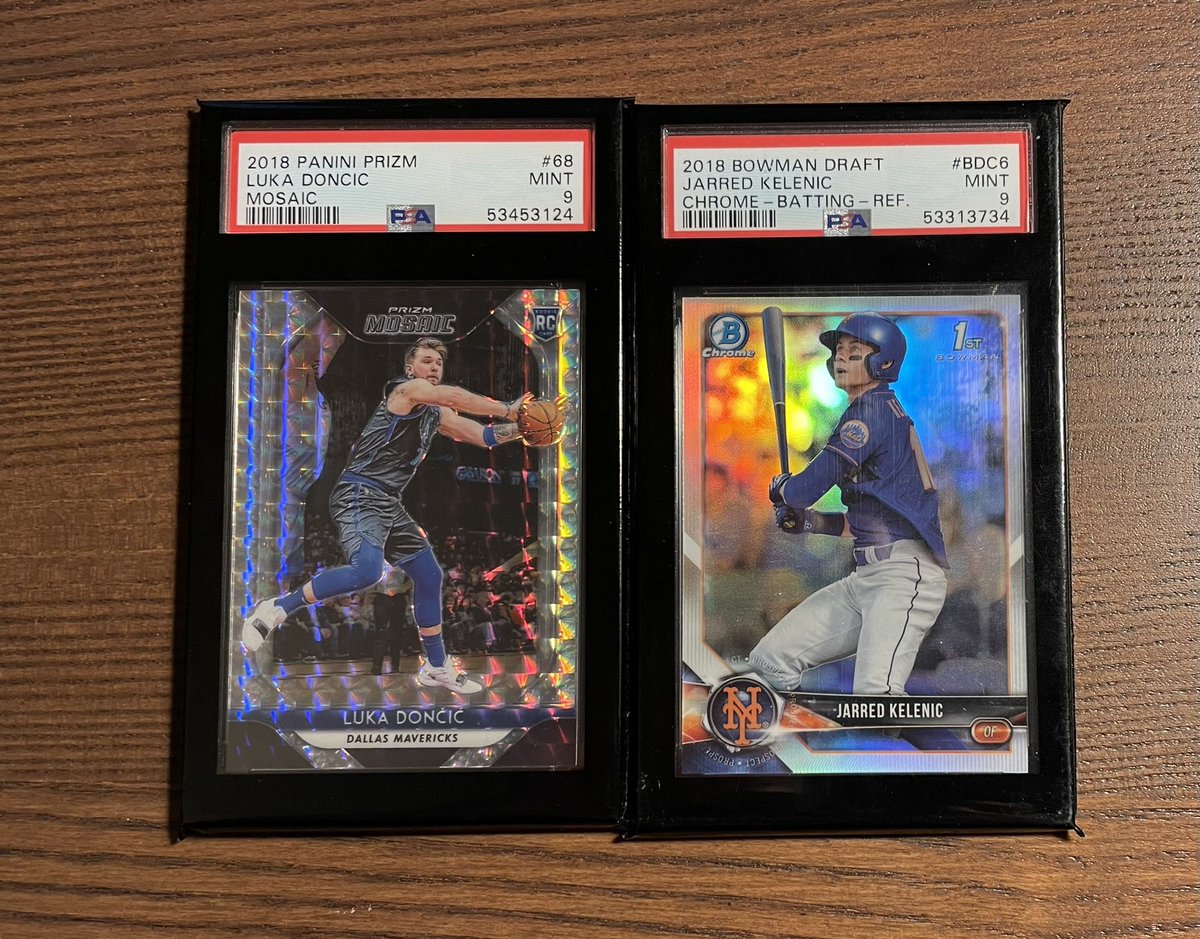 miketrout_cards's tweet photo. Some random stuff for sale.  

Luka     — $300
Kelenic — $60 https://t.co/k5RPuQOwI0