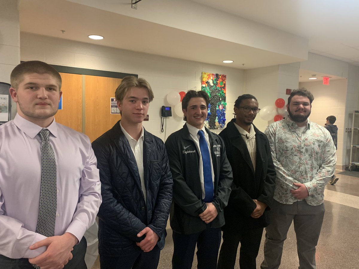 OJRwrestling's tweet photo. Going to miss this group of seniors.  Good luck Frankie, Bryce, Matt, Vinny and Blake. https://t.co/g1Rf4iNq7F