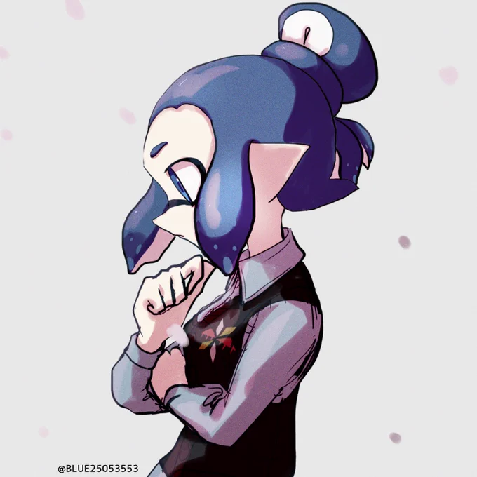 1枚目はよそさん#今月描いた絵を晒そう 