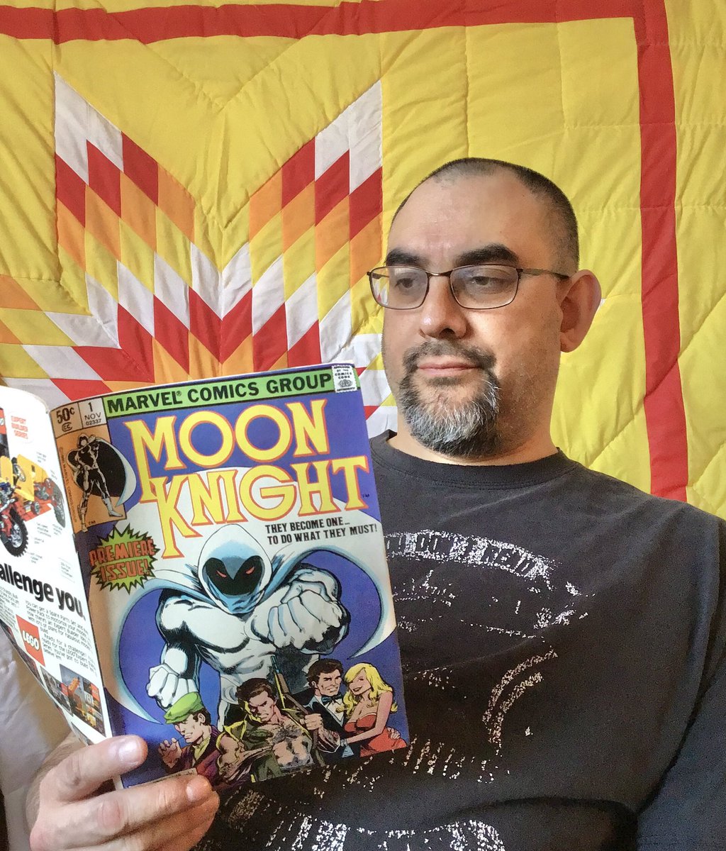 Reading Moon Knight #1 from November 1980 before watching Moon Knight on Disney Plus. #MoonKnight