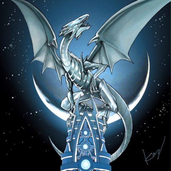 DailyDragon4You's tweet photo. Blue-Eyes White Dragon https://t.co/kPqnVKhur6