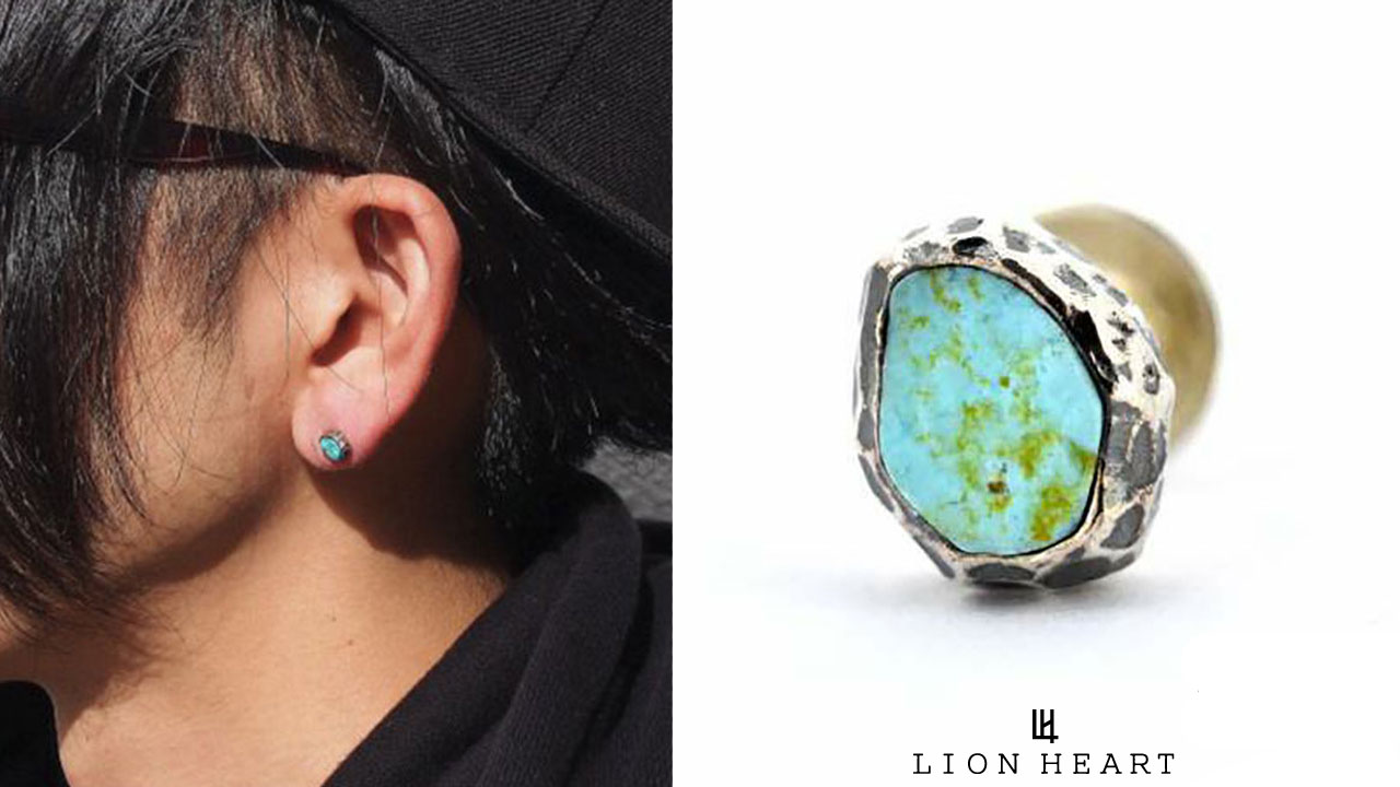 Wayng ライオンハート スリーピングビューティー ターコイズ ピアス シルバー925 ナチュラルで骨太感のある素材感 最も美しいターコイズ と評される魅力をご堪能ください 14 300円 T Co Fmbbmje7bh メンズピアス 片耳ピアス メンズ