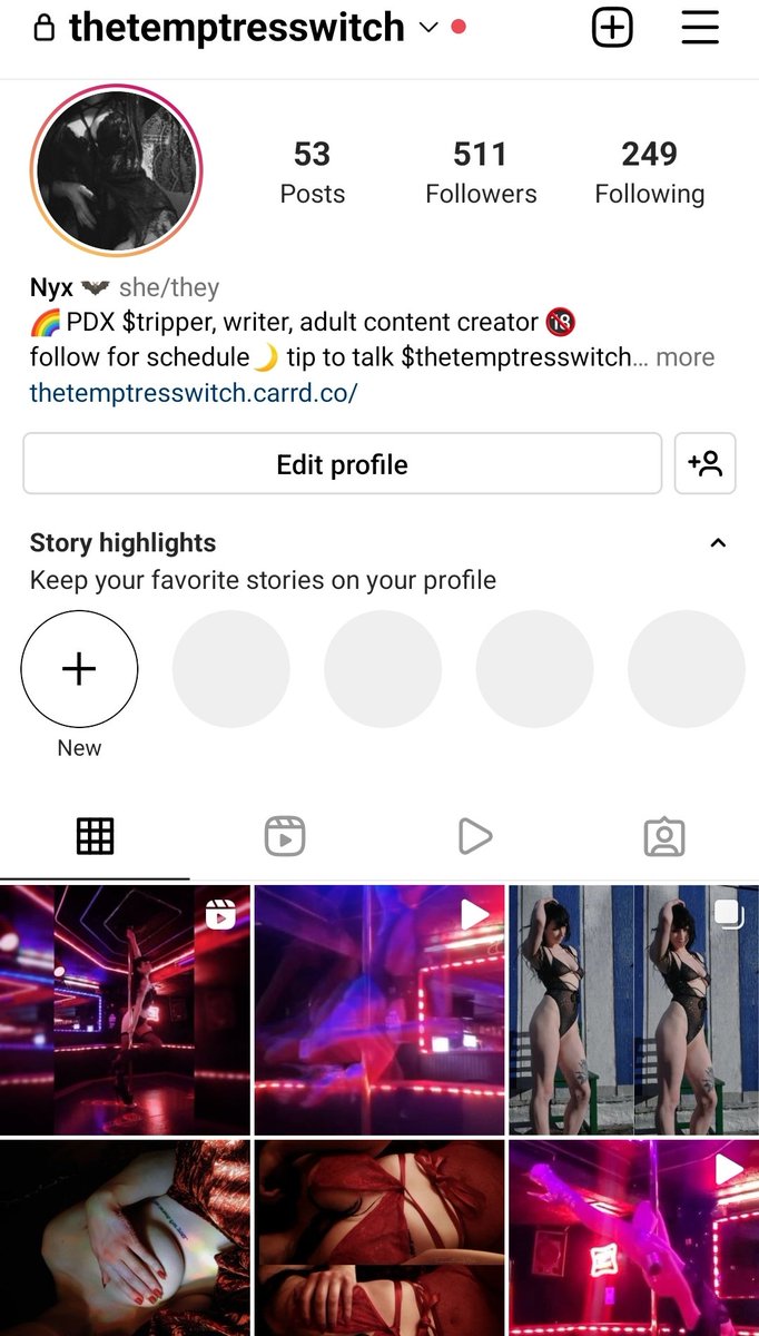 temptress_witch's tweet photo. if you're not following me on Instagram you're missing out 💞 that's where I'm usually posting these days, especially stripper content. follow me @ thetemptresswitch https://t.co/urAXuNvoBZ