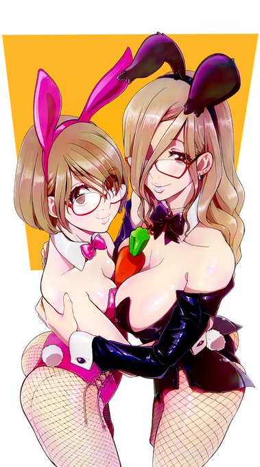 バニー母娘
どっちがお好き? 