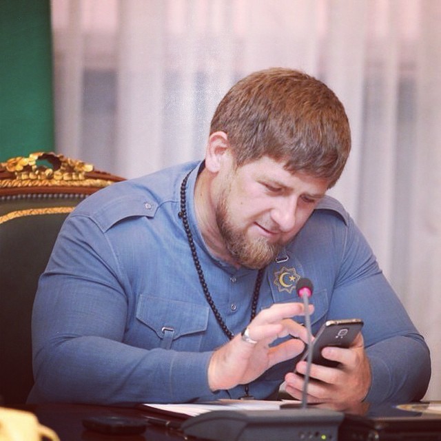 Kadyrov shared this post and commented:"Thank you, Tina. I didn't know I'm so famous ‍"