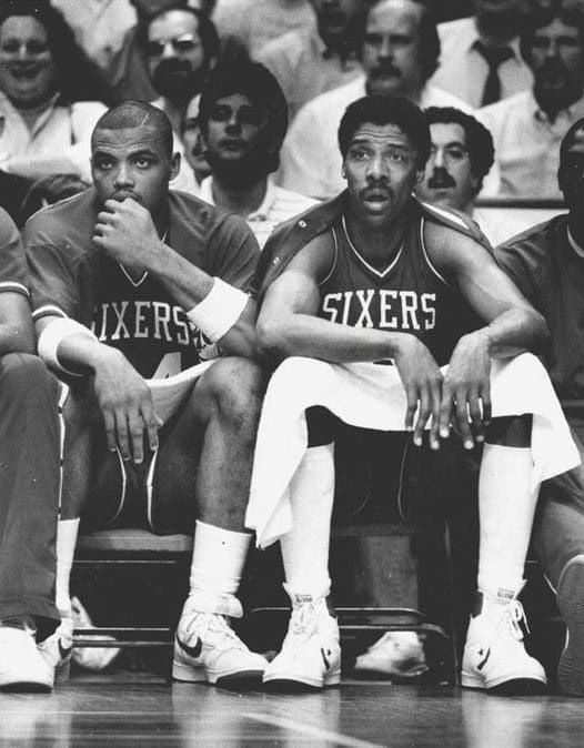 CancherosMex's tweet photo. #FlashBack 🔙 Dos monstruos de Filadelfia 😍🏀
#NB75 #Legends https://t.co/IqupRQzyvn